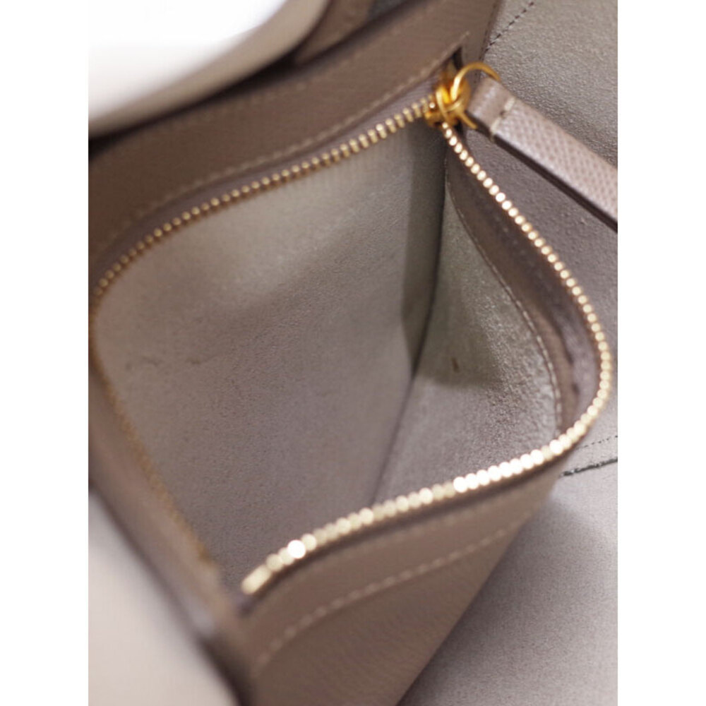Celine Vertical Cabas Grained Calfskin Leather Shoulder Bag - Picture 9 of 9